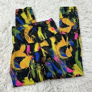 Lululemon Wunder Train High-Rise Crop 23" Undertone Black Multi
